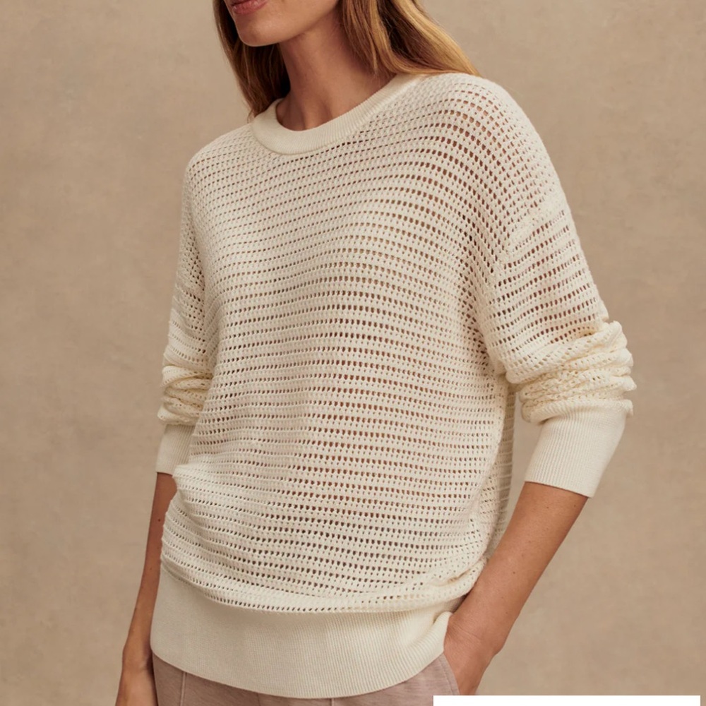 Varley keeshaw knit sweater